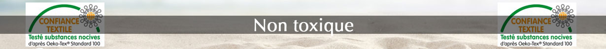 oeko tex 100 garantie la non toxicité des matières des literies