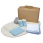 Kit naissance Montessori avec matelas bébé Topponcino Kit naissance Montessori avec matelas bébé Topponcino