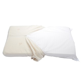 oreiller ergonomique latex déhoussable