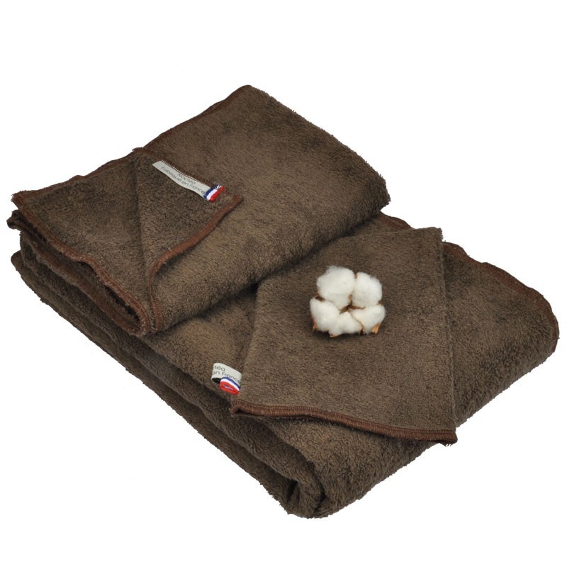 Serviettes De Bain En Coton Bio Made In France Noctea
