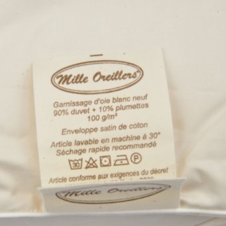 Couette été en 90% duvet - Mille Oreillers