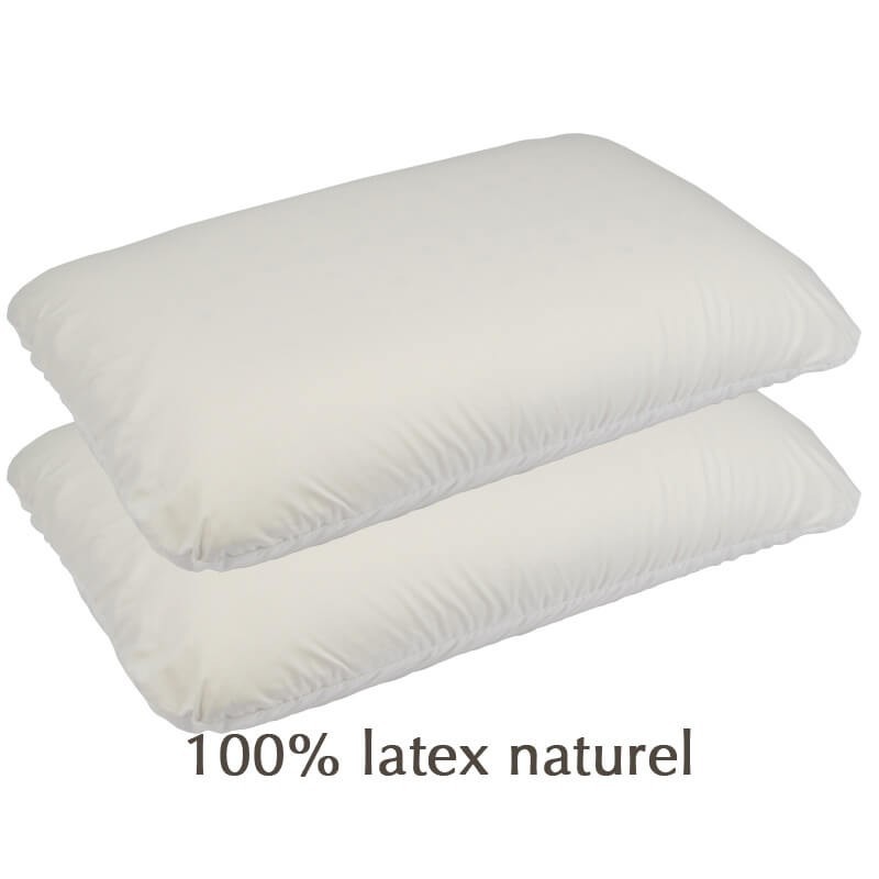 Oreiller latex naturel Anatole