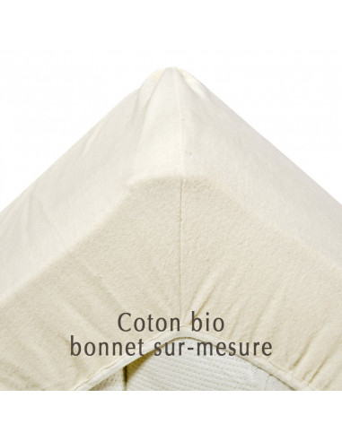 Protège matelas en coton bio