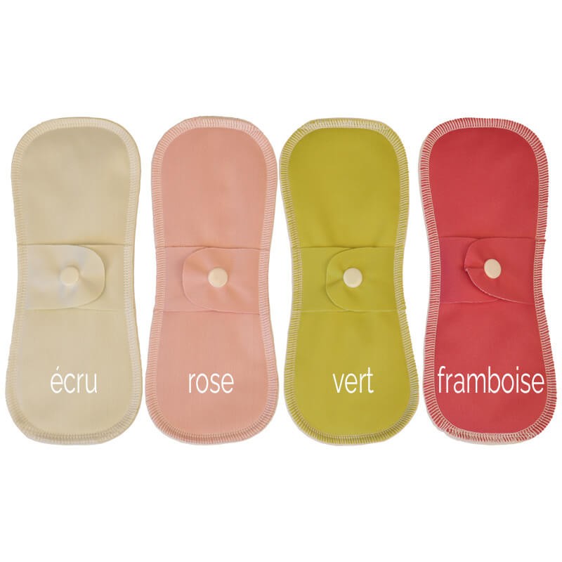 Protège slip lavable imperméable en coton bio