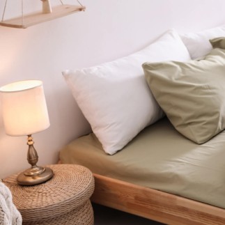 Drap housse en coton bio