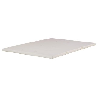 Surmatelas en latex naturel et coton bio