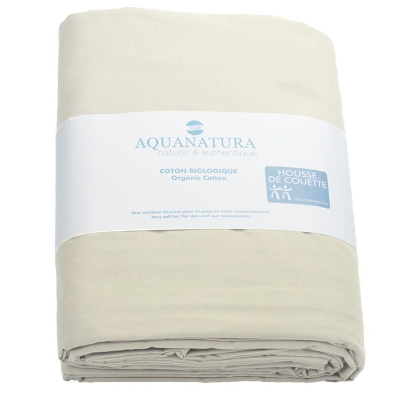 Housse de couette coton bio - Aquanatura