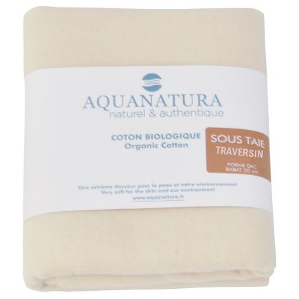 Sous taies d'Oreiller Coton Bio 220g/m²