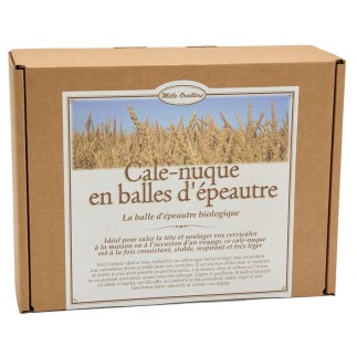 Cale-Nuque en Balles d'Épeautre | Soutien Naturel et Confort - Noctéa