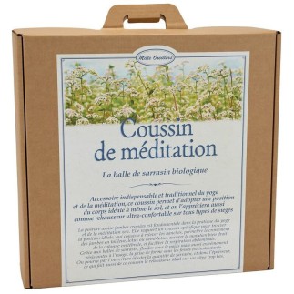 Coussin de Méditation en Balles Bio | Confort et Sérénité - Noctéa