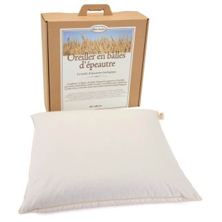 Oreiller en Épeautre Bio | Soutien et Confort Naturel - Noctéa