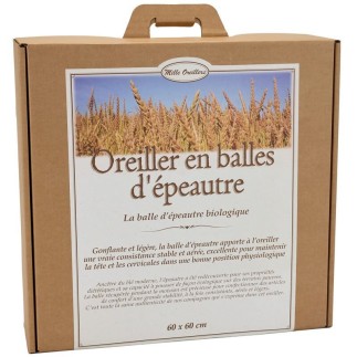 Oreiller en Épeautre Bio | Soutien et Confort Naturel - Noctéa