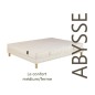 Matelas Abysse Écologique + sommier tapissier à lattes Eva