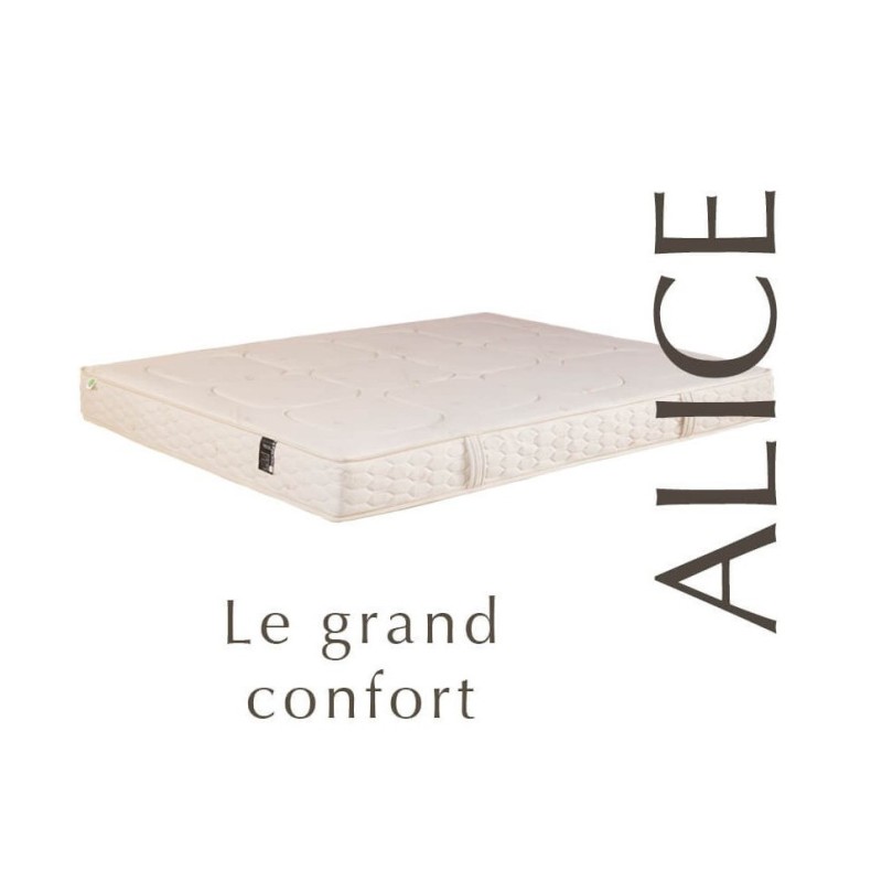 matelas latex naturel Alice made in France