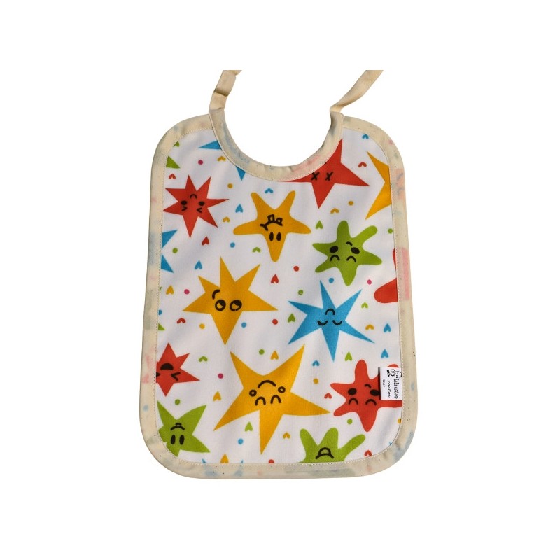 Grand bavoir en coton bio - Lulu Nature Grand bavoir en coton bio - Lulu Nature