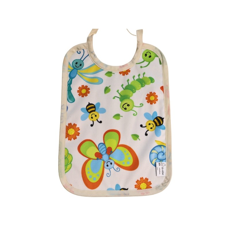 Grand bavoir en coton bio - Lulu Nature