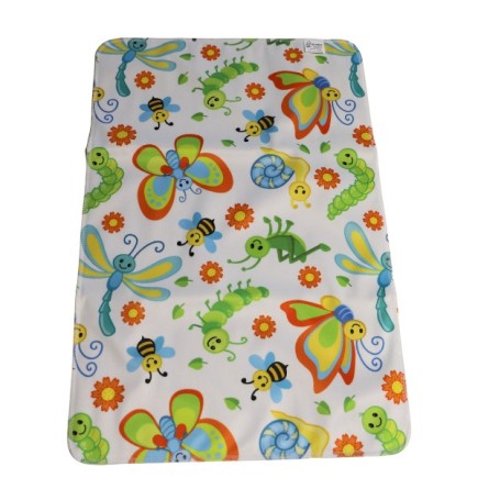 Tapis de change nomade en coton bio - Lulu Nature