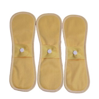 Serviette hygiénique régulière en chanvre et coton bio - Lulu Nature