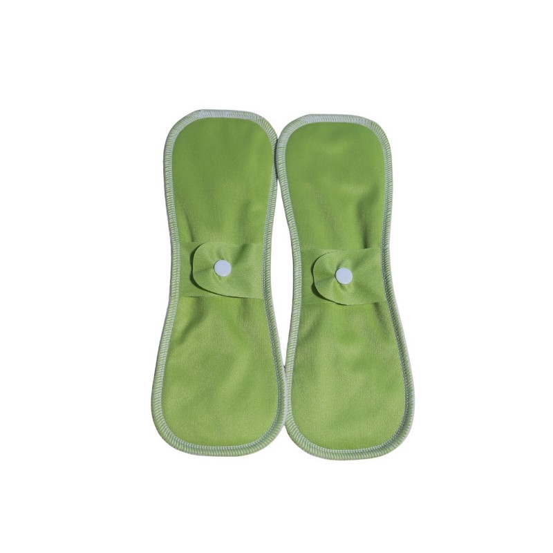 Serviette de nuit lavable en coton bio - Lulu Nature Serviette de nuit lavable en coton bio - Lulu Nature