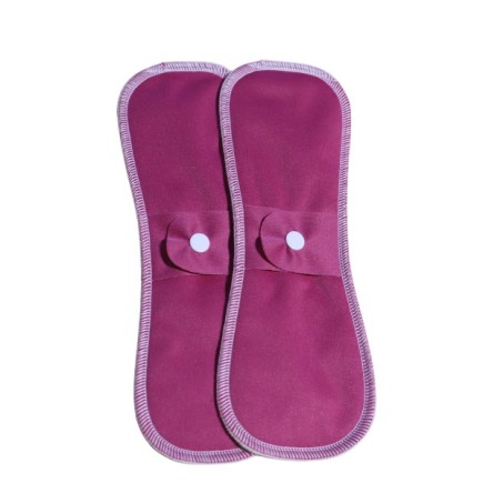 Serviette de nuit lavable en coton bio - Lulu Nature