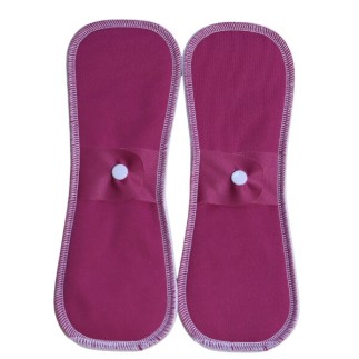 Serviette de nuit lavable en chanvre et coton bio - Lulu Nature