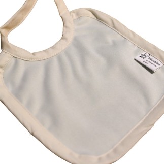 Petit Bavoir Imperméable en Coton Bio - Protection Douce pour Bébé | Noctéa