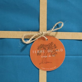 Housse de Couette Terre du Sud en Percale de Coton - Confort et Qualité Française | Noctéa