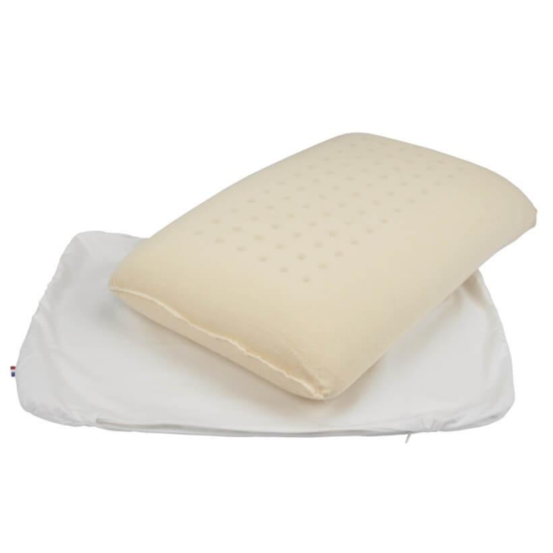Oreiller latex naturel Anatole - Gam de laine