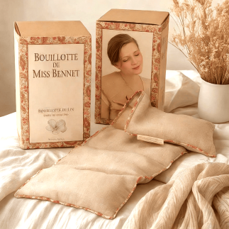 Bouillotte de Miss Bennet | Chaleur Naturelle et Élégance - Noctéa