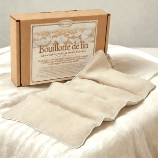 Bouillotte de Lin Classique | Chaleur Naturelle et Relaxation - Noctéa