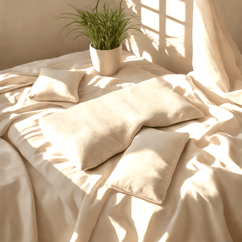 Housse en éponge bio pour bouillotte 20x40 cm - Mille Oreillers Housse en éponge bio pour bouillotte 20x40 cm - Mille Oreillers