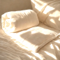 Couette en coton et fibre écologique Inga - Noctéa Couette en coton et fibre écologique Inga - Noctéa