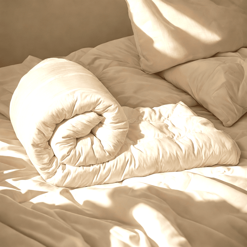 Couette laine été Haryana – Fraîcheur naturelle & fabrication française