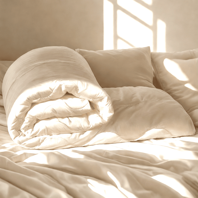 Couette fibres recyclées Anna– Coton bio & écoresponsable