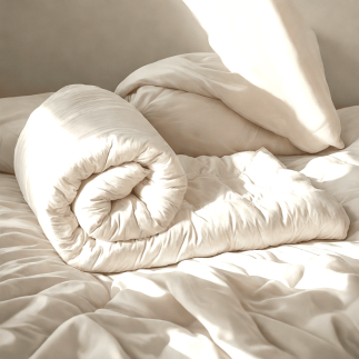 Couette hiver laine Haryana – Chaleur naturelle & coton bio