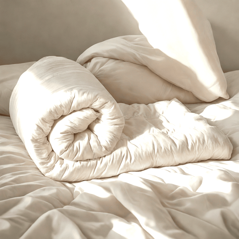 Couette hiver laine Haryana – Chaleur naturelle & coton bio