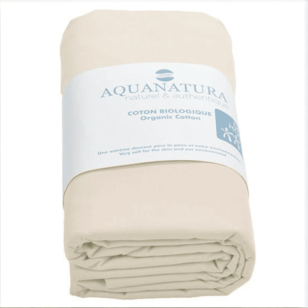 Drap housse coton bio - Aquanatura