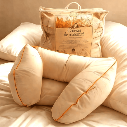 Coussin de Maternité en Millet Bio | Confort et Soutien - Noctéa