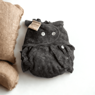 Couche Lavable Lulu Bambou Charbon - Confort et Absorption Optimale | Noctéa