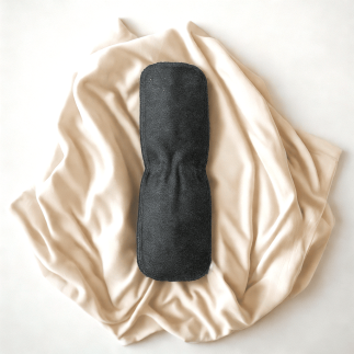 Double Couche en Bambou Charbon - Absorption Renforcée pour Couches Lavables | Noctéa