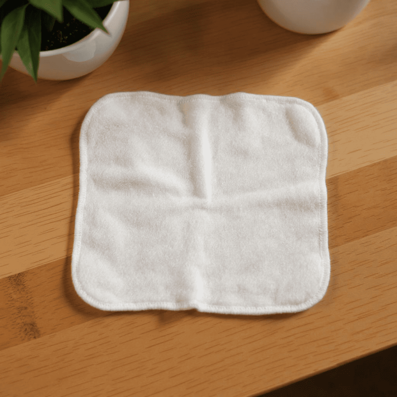 Lot de 5 Débarbouillettes Coton Bio - Lulu Nature Lot de 5 Débarbouillettes Coton Bio - Lulu Nature