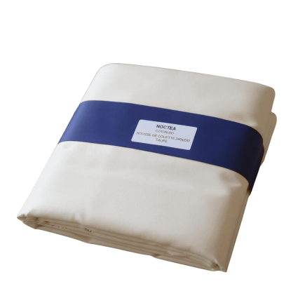 Housse de couette en coton bio made in France - Noctéa