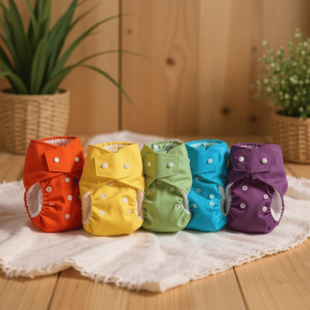 Eco Couche Évolutive Lulu Nature - Culotte Lavable 5-15 kg | Noctéa