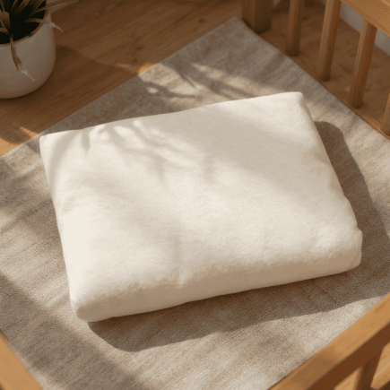 Protège-matelas bébé en coton bio Aquanatura | Protection naturelle - Noctéa
