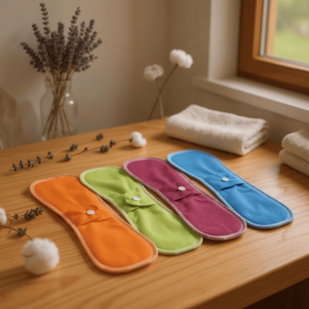 Serviette de Nuit Lavable en Chanvre et Coton Bio - Protection Écologique | Noctéa