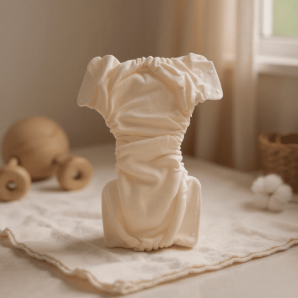 Couche lavable enfant 28–40 kg – Coton doux | Lulu Nature | Noctéa