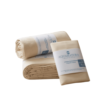 Parure de draps en coton bio - Aquanatura