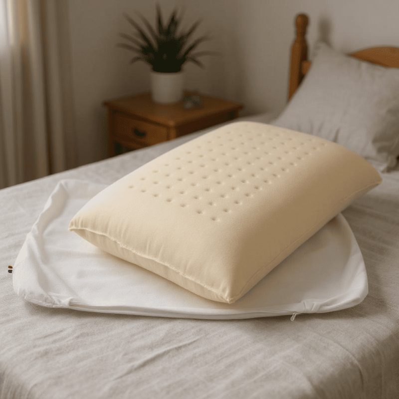 Oreiller latex naturel Anatole - Gam de laine Oreiller latex naturel Anatole - Gam de laine