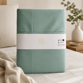 Housse de couette en coton bio made in France - Noctéa